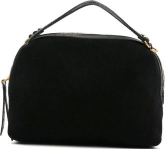 Gianni Chiarini Alifa Suede Tote Bag - Dames - Tassen - Zwart - Maat: ONE Size Su&egrave;de
