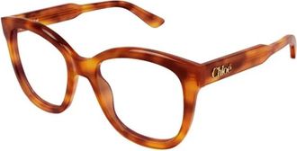 Chlo&eacute; Rechthoekig Montuur - Dames - Brillen - Bruin - 54 MM - Accessoires