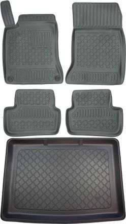 OEM Juego De Alfombrillas Para Coche Y Maletero Para Mercedes Clase B W246 (10/2011-12/2018)