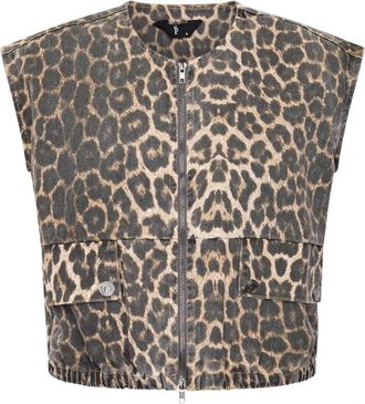 Sisters Point Garwin Gilet - Dames - Jassen - Veelkleurig - Maat: XL Katoen
