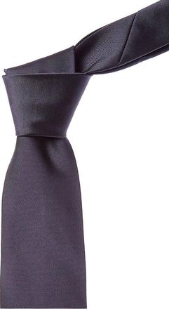 Canali Navy Silk Tie