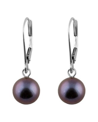 Splendid Pearls 14K 7-7.5Mm Pearl Drop Earrings