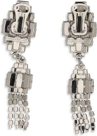 Alessandra Rich Womens Silver Metal Earrings