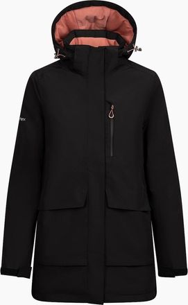 Trespass Womens Trespass Womens/Ladies Hosho Waterproof Jacket - Black - Size: 18/16