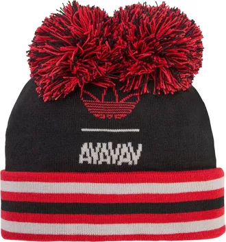 adidas x Avavav Souvenir Pom-Pom Beanie Black Better Scarlet KA2391