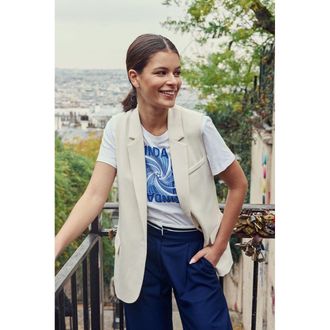 La petite &eacute;toile Mouwloos casual vest VIDAS