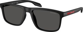 Prada PS C01S 12P08Z Mens Sunglasses Black Size 55