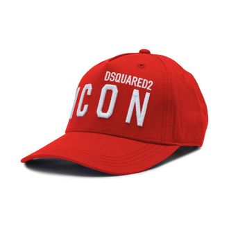 Dsquared2 Hoed Accessoires - unisex - Petten - Rood - M - Katoen - Accessoires