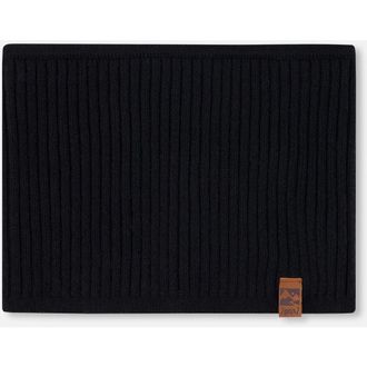 Deux par Deux Gender Inclusive Soft Ribbed Knit Neck Tube in Black at Nordstrom, Size X-Small