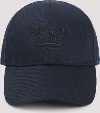 Prada Cotton Baseball Hat