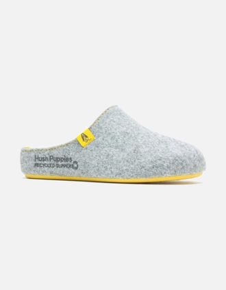 Hush Puppies Womens Good Womens Slippers - Grey - Size: 4
