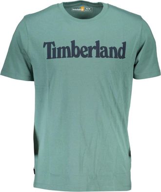 Timberland T-Shirt Regular Fit - Heren - T-shirts - Groen - XL - Katoen - Tops