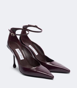 Jimmy Choo London Quinci leather pumps
