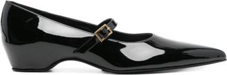 Khaite Ballerinas met spitse neus - Dames - Ballerinas - Zwart - 39 EU - Schoenen
