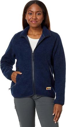 Fj&auml;llr&auml;ven Vardag Pile Fleece Womens Clothing Navy : LG, Polyester