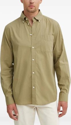 Les Deux Button-down overhemd met zak - Beige