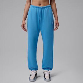 Nike Jordan Womens Jordan Sport Crossover Dri-FIT Fleece Pants in Blue | IB2504-484