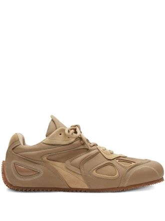 Axel Arigato Slow panelled sneakers - men - Nubuck Leather/Recycled Polyester/Microfibre/Rubber - 43 - Neutrals