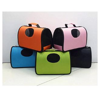 Trade Shop Trade Shop - Borsa Zaino Portatile Pieghevole Viaggio Per Animali Cani Gatti A Tracolla Tg.m
