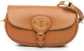 Dior Tan Leather East West Bobby Bag