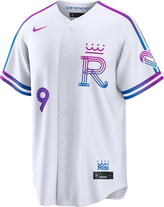 Nike Vinnie Pasquantino Kansas City Royals City Connect Nike Mens MLB Stadium Jersey in White | RE260H3ERO9-1T8