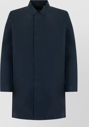 K-Way cotton-blend long jacket