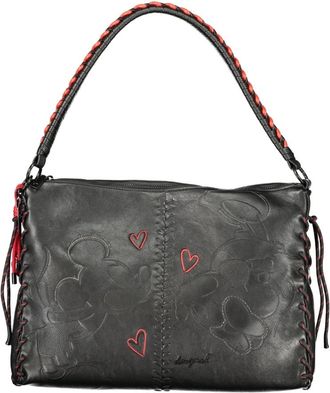 Desigual Alkl Mickey Leira Bag - Dames - Schoudertassen - Zwart - ONE Size - Tassen