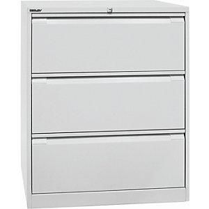 Bisley Armario Para Archivadores Colgantes De 2 V&iacute;as 3 Cajones Din