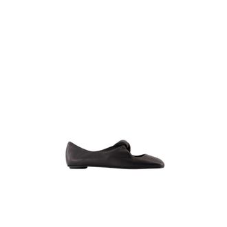 Alexander McQueen Schoenen, Dames, Zwart, 37 1/2 EU, Twisted Ballerinas