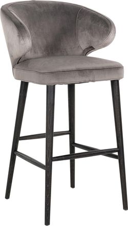 Richmond Interiors Design Barsessel Indigo - Grau