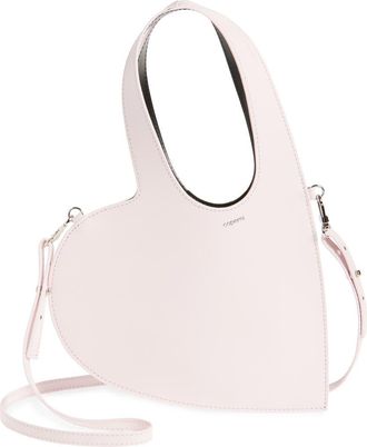 Coperni Mini Heart Leather Belt Bag in Pink at Nordstrom