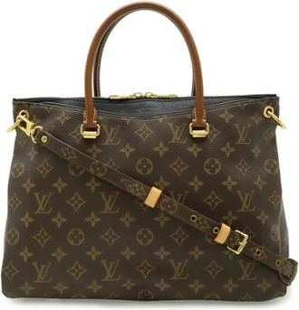 Louis Vuitton Pre-owned Monogram Schoudertas - Dames - Vintage Handtas - Bruin - ONE Size - Leer - Vintage