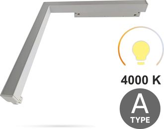 OEM Foco Lineal Led Horizontal Ultron De 16 W Y 4000 K, Luz Blanca, Tipo A, Neutro, Para Rieles Magn&eacute;ticos Smart Track, 48 V Cc