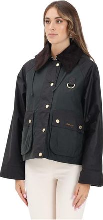 Barbour Groene Waterdichte Jas Ge&iuml;nspireerd door Spey - Dames - Zomerjassen - Groen - M - Jassen