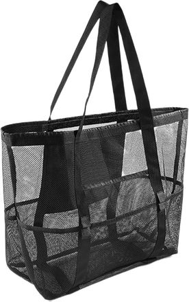 Generic Shopper Bag - Spacious Shoulder Purse for Ladies, Versatile Grocery Storage Tote, Water Beach Travel Companion, Casual Picnic Market Organizer Lightwe