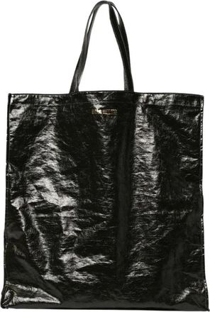 Uma Wang Nylon Gestructureerde Handtas met Handvat - Dames - Shoppers - Groen - ONE Size - Nylon - Tassen