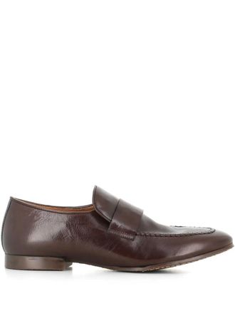 Alberto leather loafers - Brown