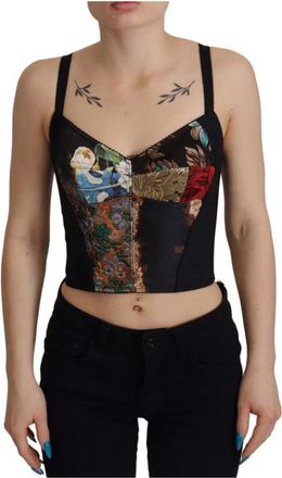 Dolce & Gabbana Sleeveless Tops - Dames - Tops zonder mouwen - Veelkleurig - 2XS - Tops