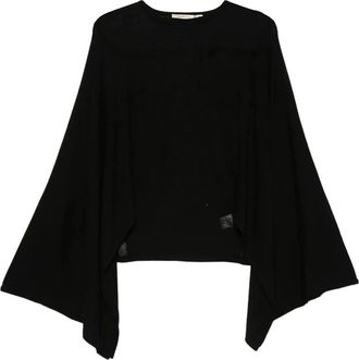 Paloma Wool Suga - Dames - Ronde hals truien - Zwart - L - Wol - Truien & Vesten