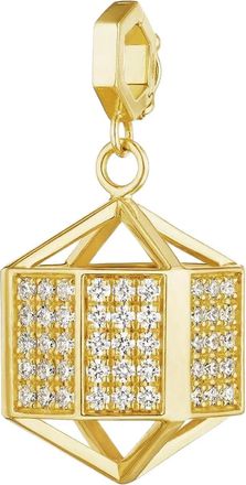 Cadar Pendente B Home con diamanti - Oro