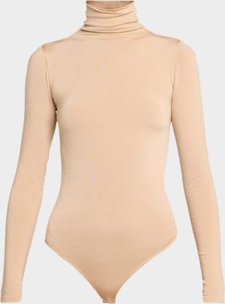 Wolford Colorado Turtleneck Thong Bodysuit