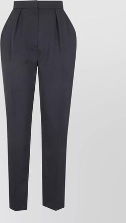Balmain high waist grain de poudre trousers