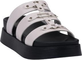 GC SHOES Stevie Platform Slide Sandal in White at Nordstrom Rack, Size 6.5