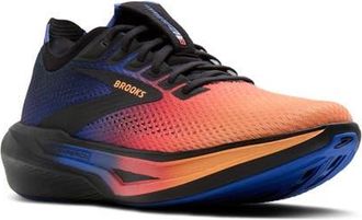 Brooks Hyperion 3 Running Shoe in Blue/Coral/Papaya at Nordstrom, Size 11.5