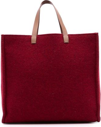 Fendi Pre-owned Fendi Felt Shopping Tote Ladies 8BH235 HDT 119 2384