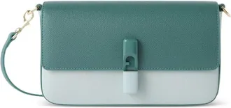 Furla Tassen, Dames, Groen, ONE Size, Leer, Crossbody Tas