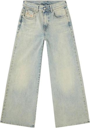 Diesel 1978 D-Akemi Jeans - Dames - Loose Fit Jeans - Blauw - W27 - Katoen - Jeans