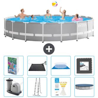 Intex Piscina Prism Frame Redonda - 610x132 Cm - 9-piezas S543