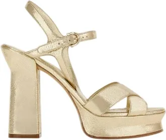 Ferragamo Sonya Platform Heel Sandals, Size 4.5 D