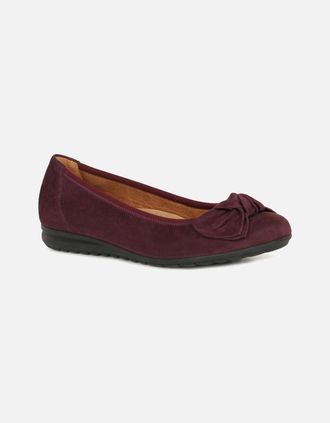 Gabor Womens Sage Womens Ballet Pumps - Red - Size: 5.5